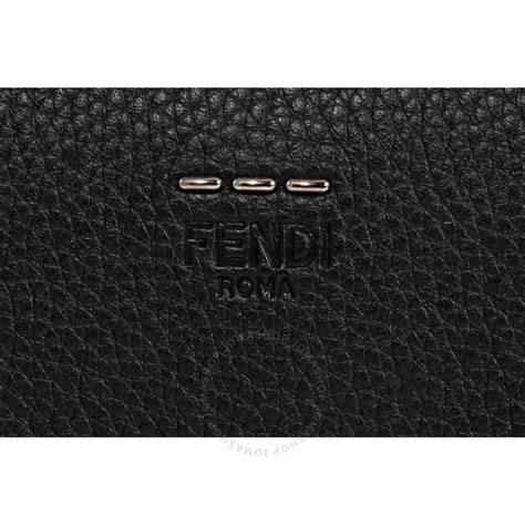 Fendi Men's Black Leather Clutch 7VA350